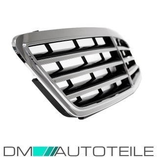 Mercedes C-Klasse S203 W203 Kühlergrill Avantgarde Elegance 00-07 Chrom Schwarz Mercedes C-Klasse S203 W203 Kühlergrill Avantgarde Elegance 00-07 Chrom Schwarz