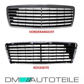 Mercedes C-Klasse W202 Kühlergrill Grill Chrom Schwarz 93-00 Avantgarde