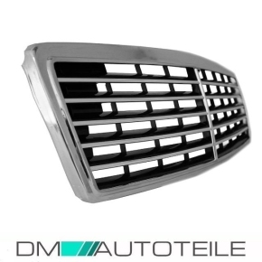 Mercedes C-Klasse W202 Kühlergrill Grill Chrom Schwarz 93-00 Avantgarde