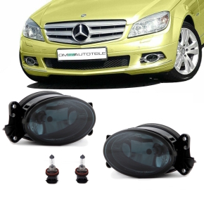 Set Nebelscheinwerfer Smoke Schwarz H11 Fassung passend...