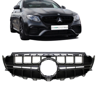 Front Radiator Grille Black Gloss fits on Mercedes E-Class W213 S213 C238 A238 w/o AMG Edition 1 up 2016