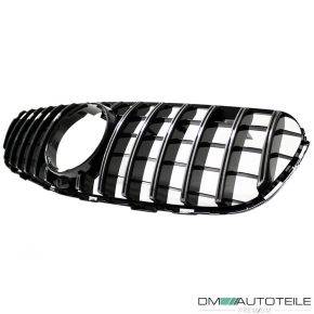 Front Kidney Grille Black Gloss fits on Mercedes GLC X253 Year 15-20 to Sport-Panamericana GT 