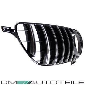 Grille Black Chrome fits on Mercedes GLE (ML) W166 up 2015 to Sport-Panamericana GT 