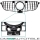 Grille Black Chrome fits on Mercedes GLE (ML) W166 up 2015 to Sport-Panamericana GT 
