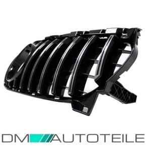 Kühlergrill Chrom Schwarz passend für Mercedes CLA W117 ab 2016 (Mopf) auf Sport-Panamericana GT 