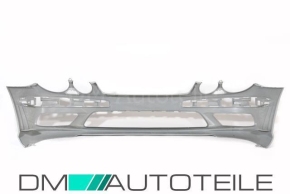 Pre-Facelift Front Bumper without park assist + fog lights fits on Mercedes W211 S211 02-06 + accessories for E55 AMG