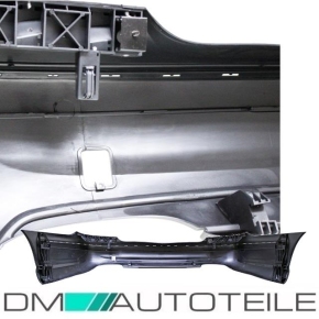 Mercedes W211 Stoßstange hinten ABS o. PDC 06-09 Grundiert + Zubehör für E63 AMG