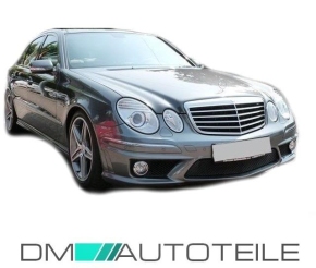 Mercedes W211 Front Bumper Facelift 06-09 + fog lights + accessories for E63 AMG