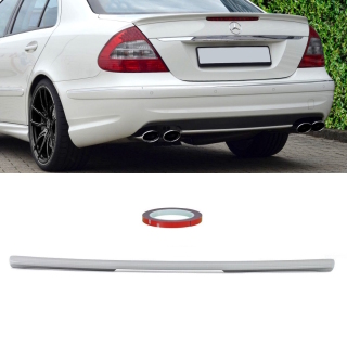 Mercedes E-Class W211 rear Spoiler + accessories for E63 AMG 02-09