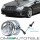 Set Fog Lights Chrome Clear + H7 Bulbs fits on Mercedes AMG Sport W211 S211 W204 S204 C209 A209