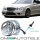 Set Fog Lights Chrome Clear + H7 Bulbs fits on Mercedes AMG Sport W211 S211 W204 S204 C209 A209
