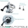 Set Fog Lights Chrome Clear + H7 Bulbs fits on Mercedes AMG Sport W211 S211 W204 S204 C209 A209