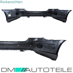 Sport Rear Bumper primed PP+PDC fits on Mercedes E-Class W212 + Equipment for E63 AMG