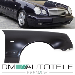 Mercedes W210 right wing panel 95-99 + indicator hole steel