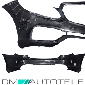Bodykit Front Heck Stoßstange Seitenschweller +Grill + Zubehör passt für Mercedes W212 Mopf nicht E63 AMG